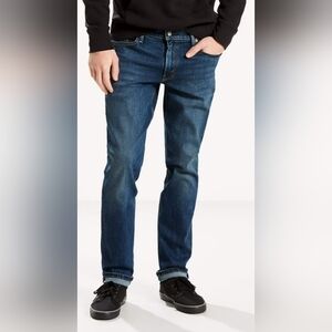 LEVI'S 511 Slim Fit Darkwash Distressed Men's Blue Jeans Sz. 32X30